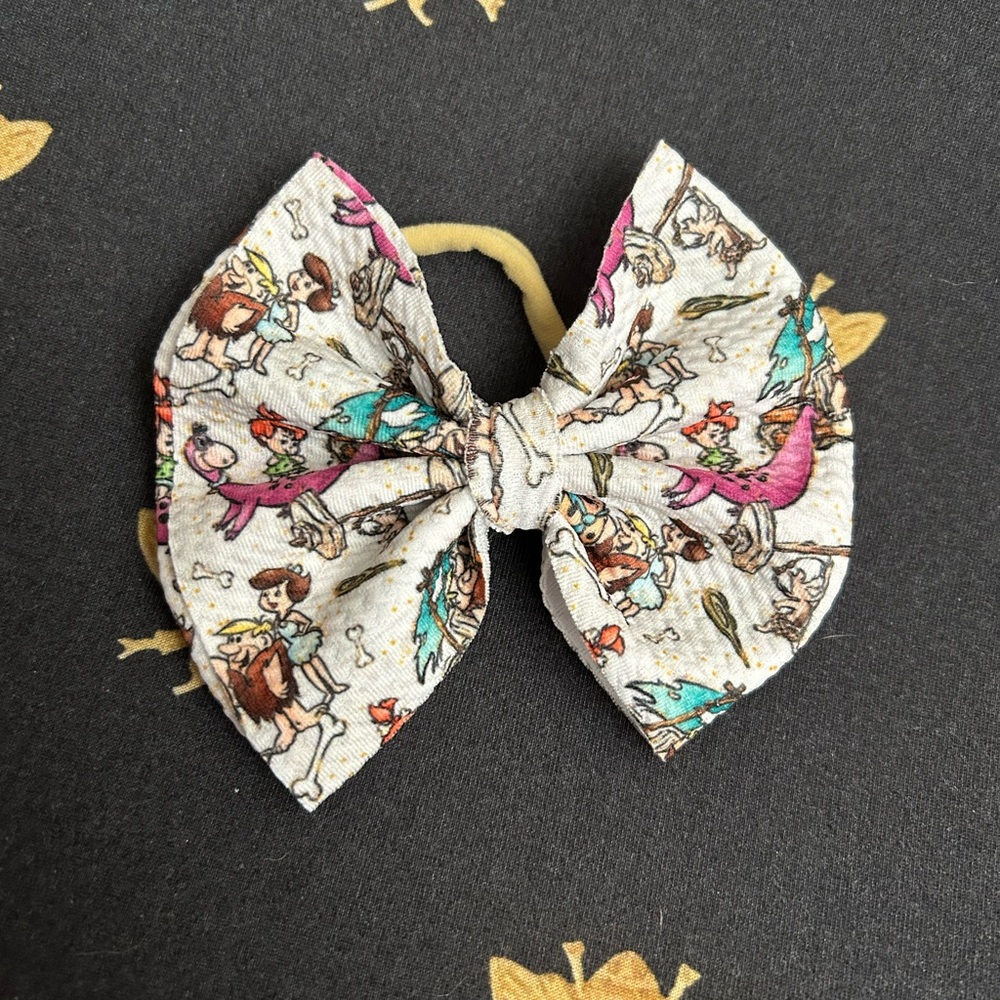 Flinestones Baby Bow on Nylon